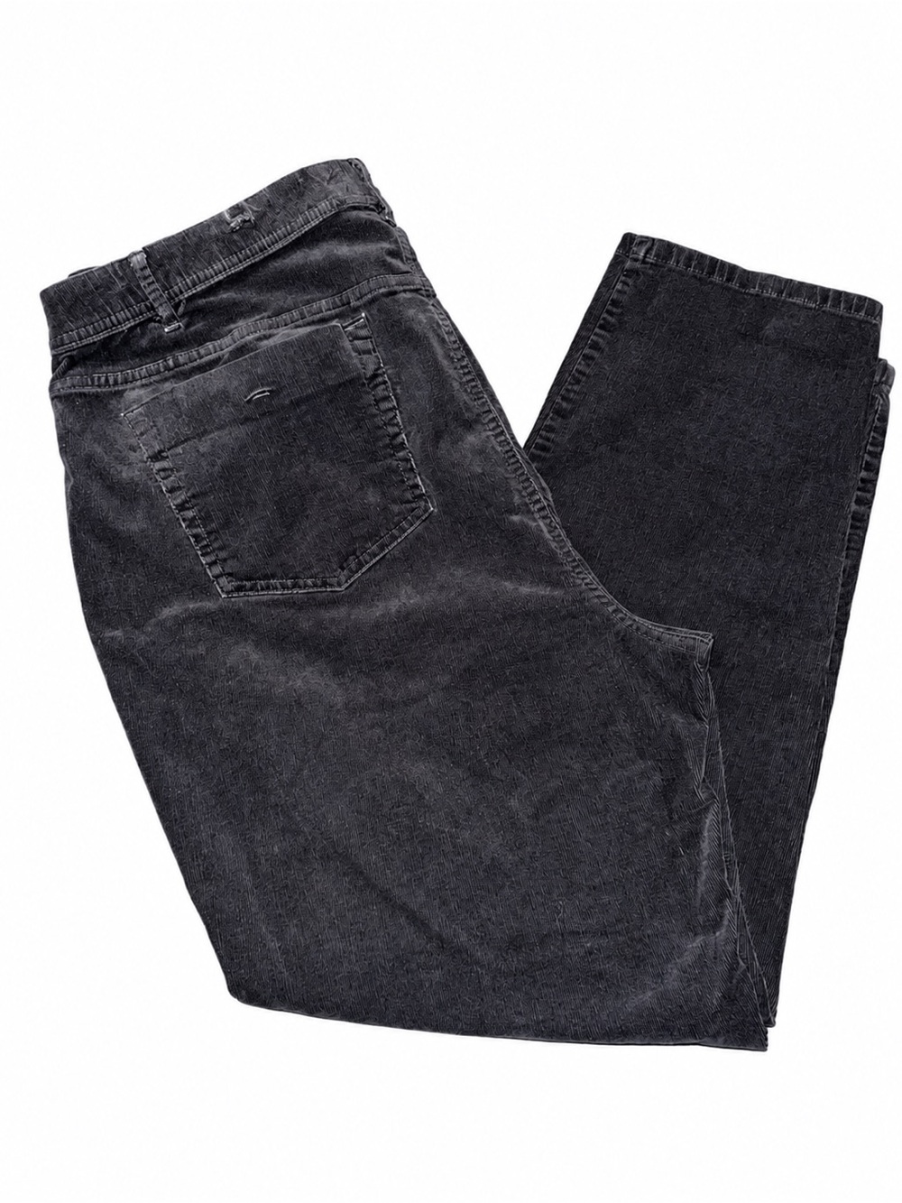 J Jill Corduroy Pants Womens 18 Black Straight Leg 5 Pocket cottagecore